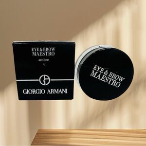 GIORGIO ARMANI EYE & BROW MAESTRO 0.14oz - SHADE: #4  AMBRE NEW IN BOX.